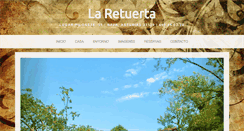 Desktop Screenshot of laretuerta.com