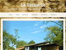 Tablet Screenshot of laretuerta.com